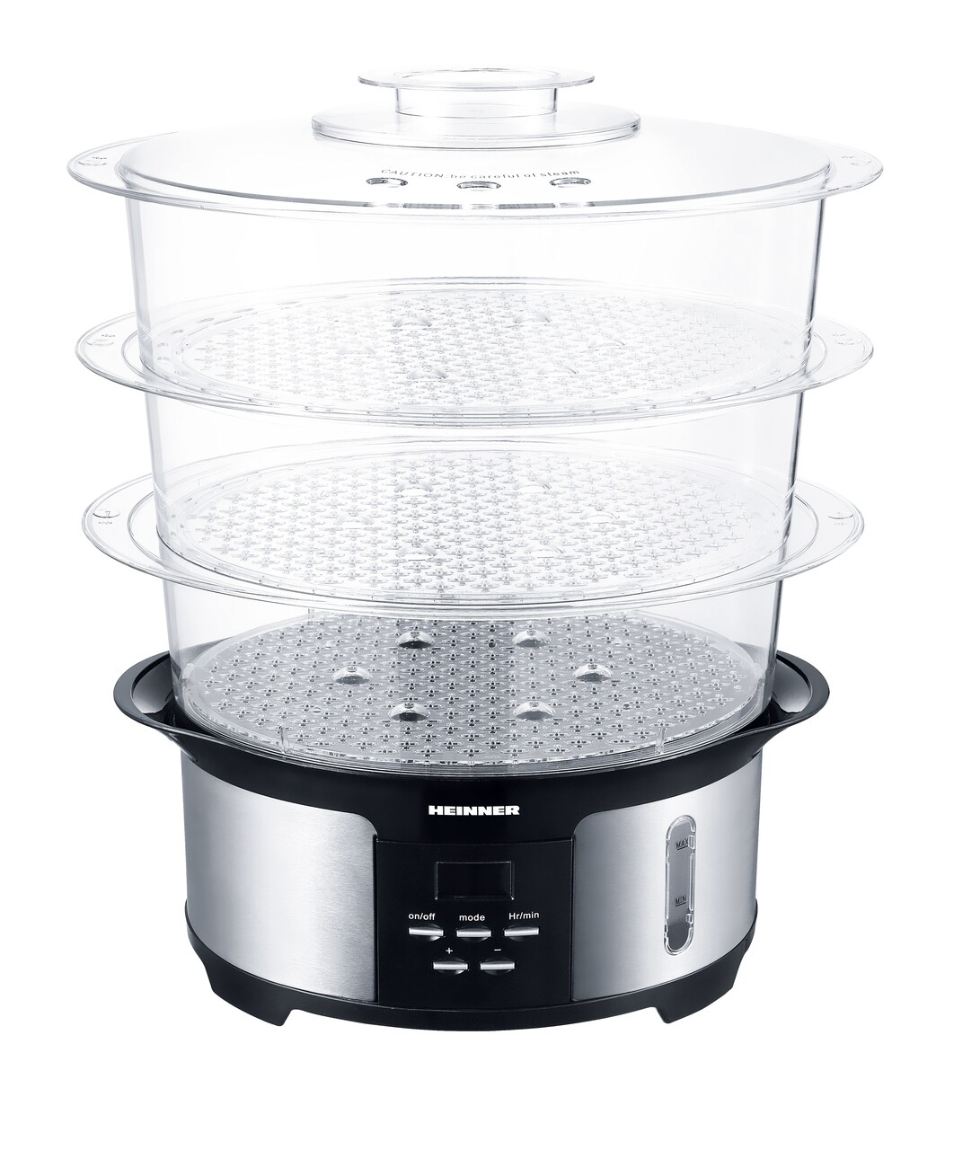 Aparat de gatit cu aburi, Heinner, 1000 W, negru - imagine 7
